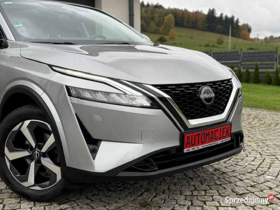 Nissan Qashqai AUTOMAT 4XKAMERA NOWY GWARANCJA szary dolnośląskie Kamienna Góra