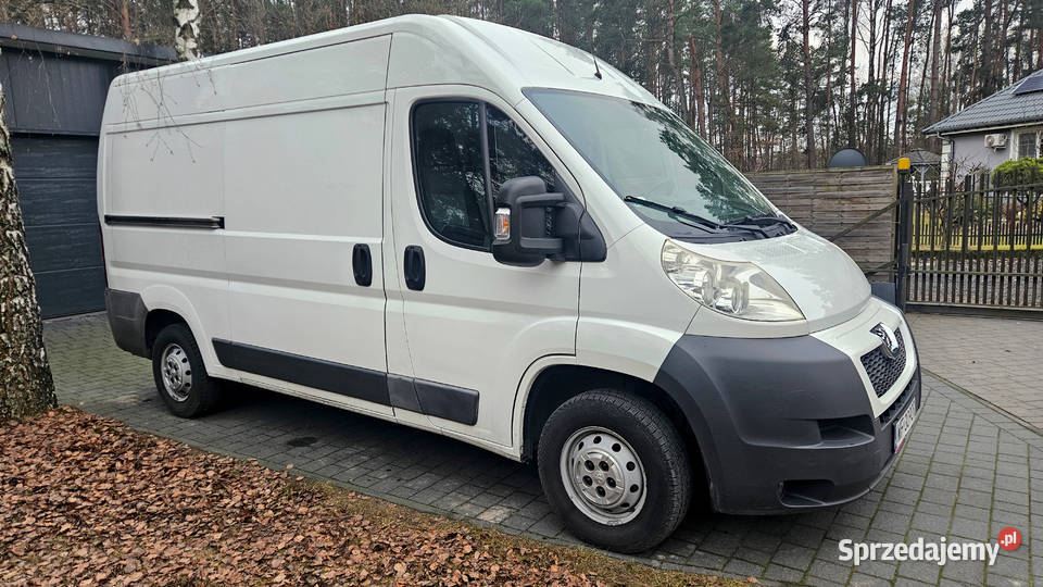 Bezwypadkowy i zadbany PEUGEOT BOXER L2H2 zarejestrowany w Polsce Nowy Dwór Mazowiecki