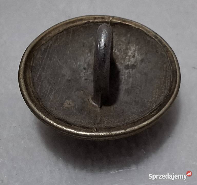 Guzik na stopce orzeł bez korony 22x12mm Czeladź sprzedam