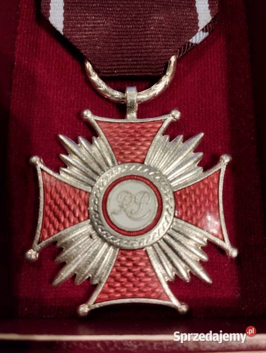 Srebrny Krzyż Zasługi III RP nadaniowy Poznań
