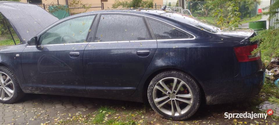 audi a6 c6 30 tdi4x4uszkodzony przódpali jeździ małopolskie