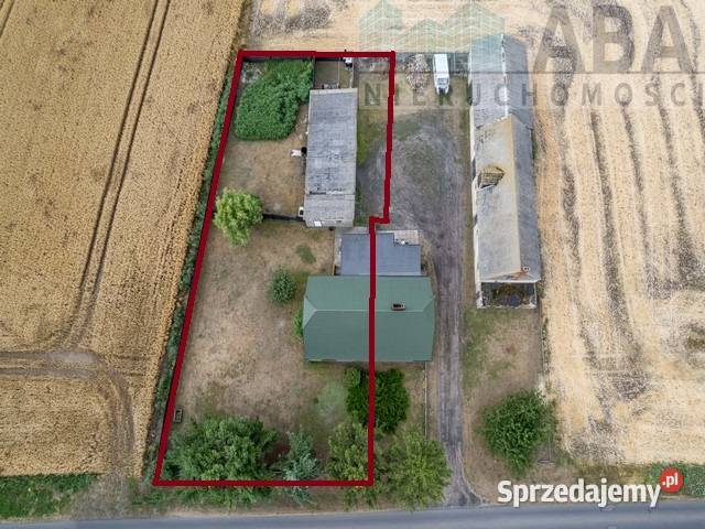 Budynek parterowy z możliwością rozbudowy w wielkopolskie Paruszewo sprzedam