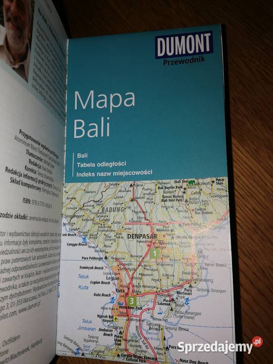 Sprzedam przewodnik Bali z mapą Mapy i przewodniki sprzedam