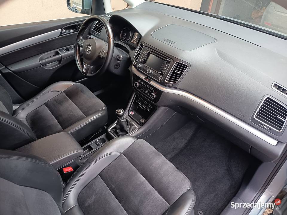 VW Sharan II 140 Alcantara 7os Mysłowice