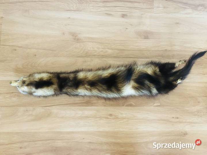 Szalik kożuszek kołnierz z tchórzofretki futerko Łódź