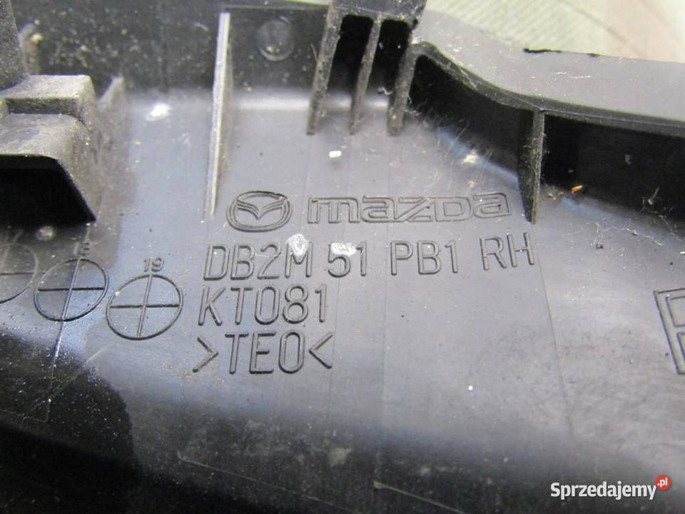 OSŁONA BŁOTNIKA PRAWY PRZÓD MAZDA 2 DJ