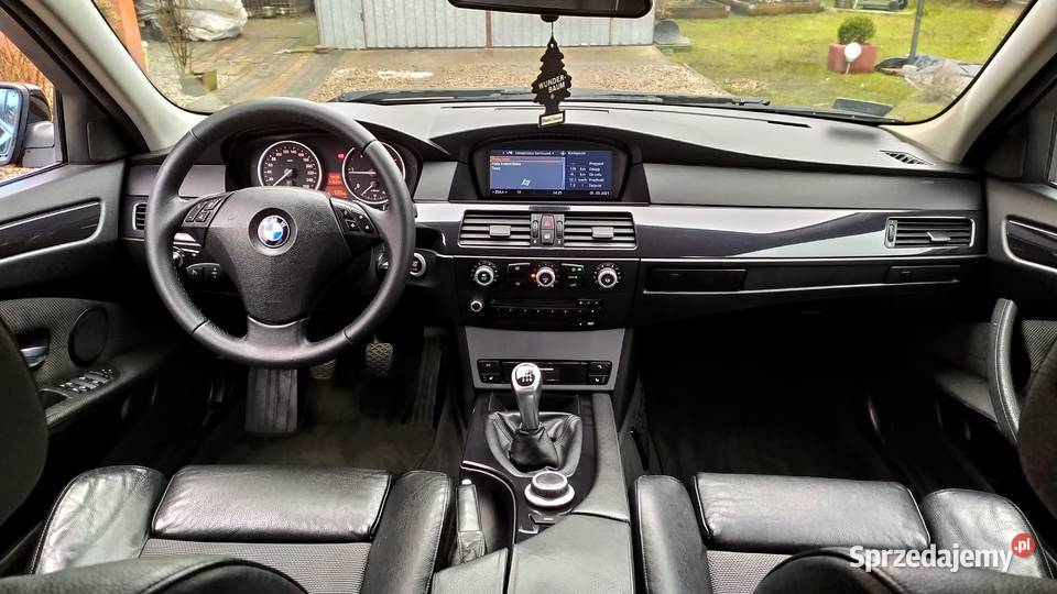 BMW E60 Sedan Czarny Lift BiXenon Logic7 Alu sprzedam
