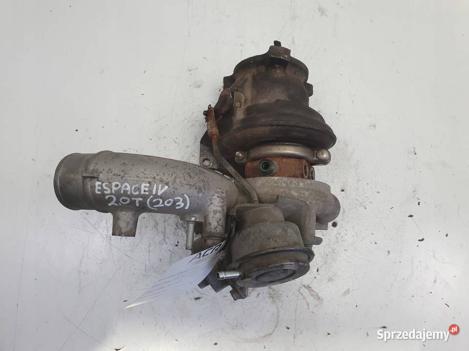 TURBOSPRĘŻARKA Renault Espace IV 20 T turbo osobowe Turbosprężarki lubelskie Chełm