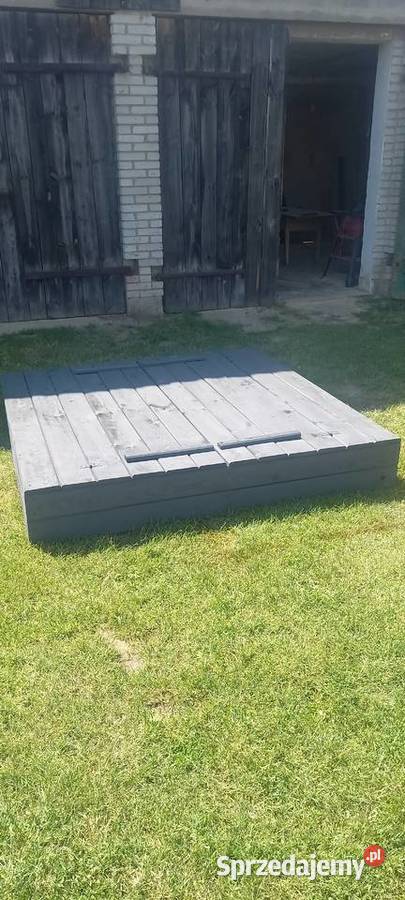 Piaskownica zamykana Żeleźniki