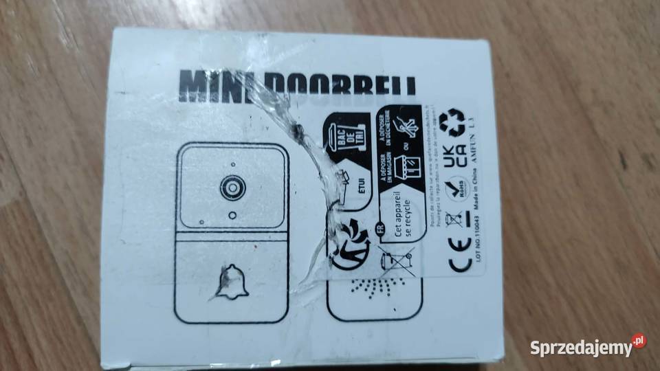 inteligentny mini dzwonek z kamerą