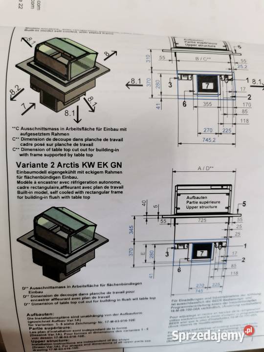 Witryna Cukiernicza NOWA Gastronomia