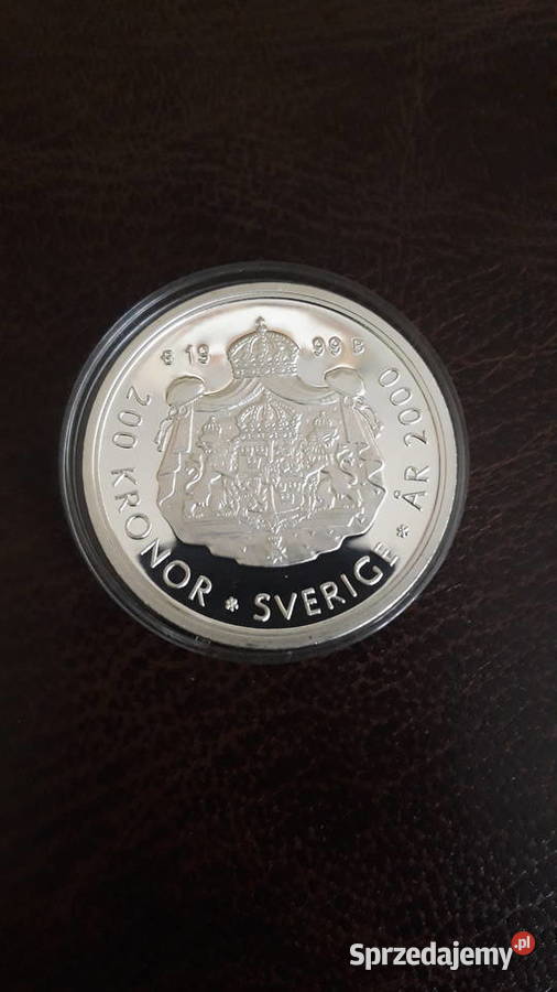 200 KoronSzwecja2000 rKarol XVI Gustaw i Konin