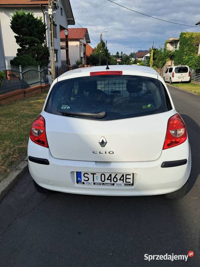 renault clio 2008 15 d van welurowa tapicerka łódzkie