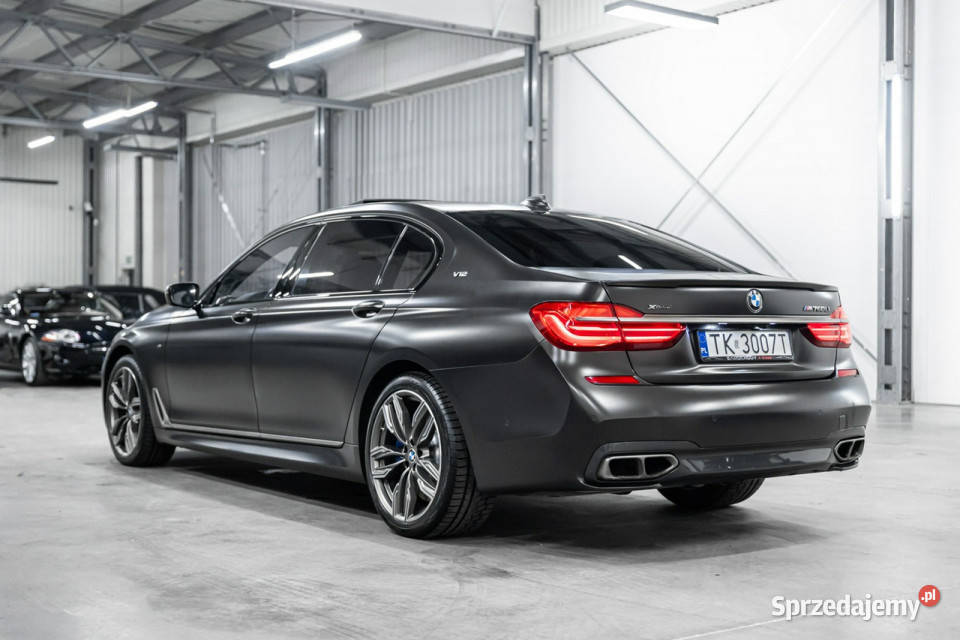 BMW M760 M760Li 609 Polski salon 1 właściciel łopatki zmiany biegów Węgrzce