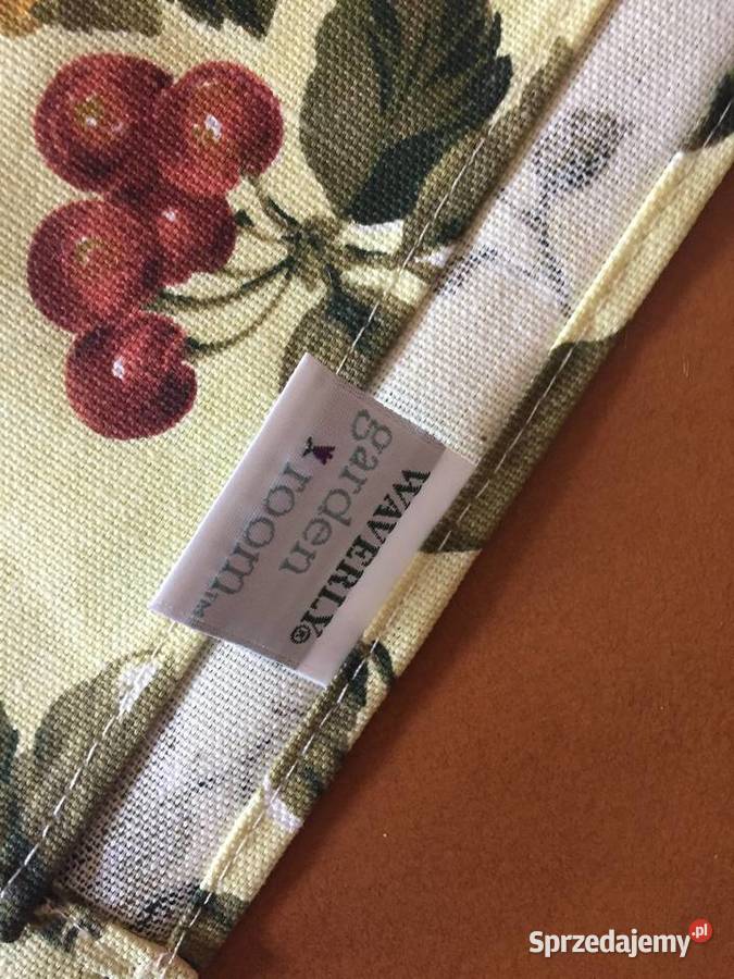 Angielskie dwie zazdrostki i serwetki Dom i Ogród Ryki