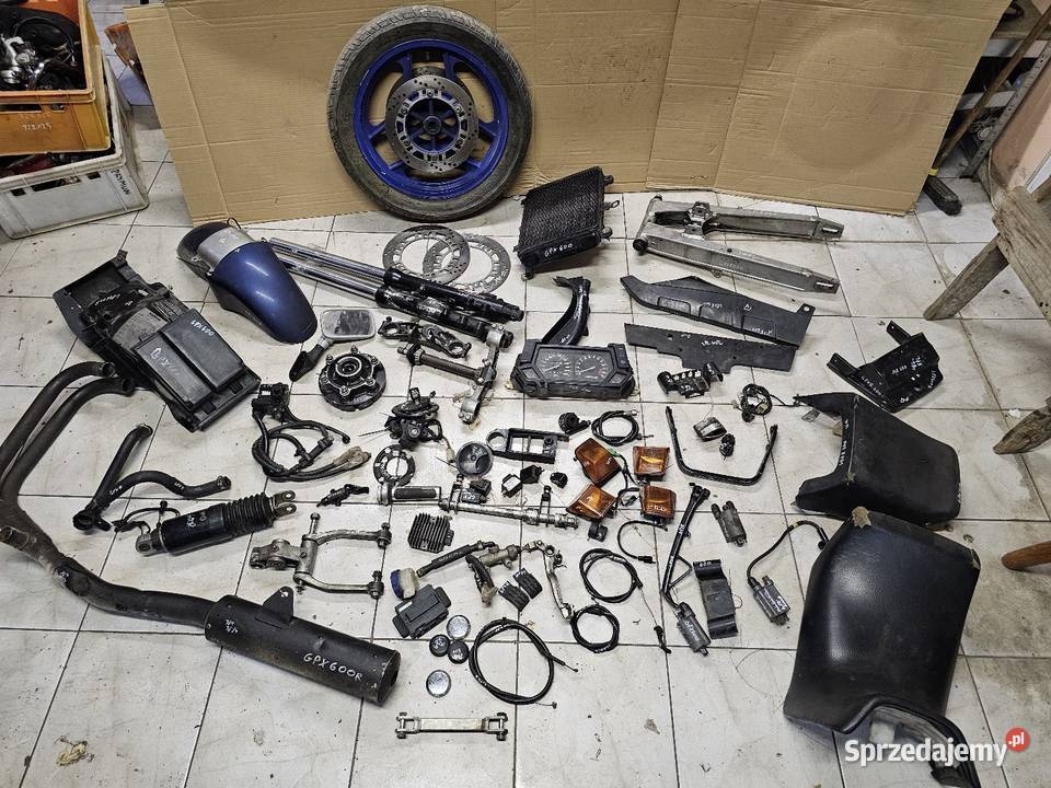 Kawasaki GPX 600 R części gpx600 linka koło Jelenia Góra sprzedam