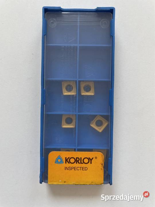 Płytki KORLOY MCMT080308EN NCM325 Czarnożyły