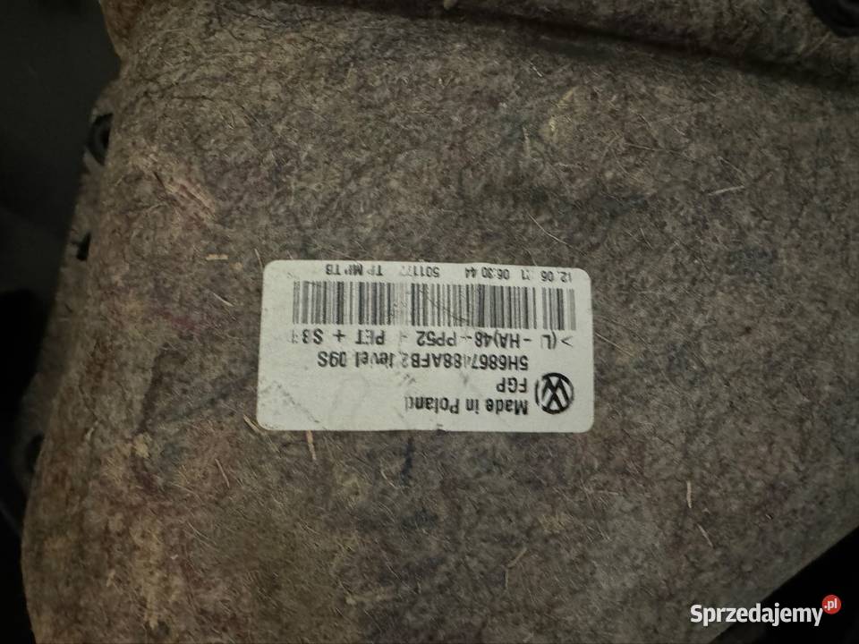 Boczki VW golf VIII HB Kielce