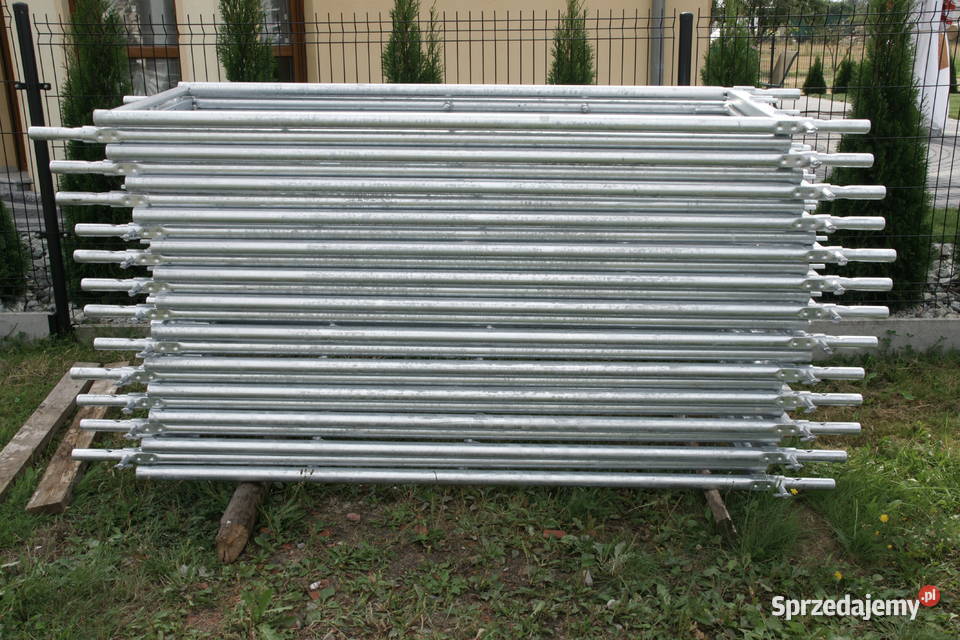 Rusztowanie elewacyjne 9x6m Podesty drewniane 3m Stare Siołkowice