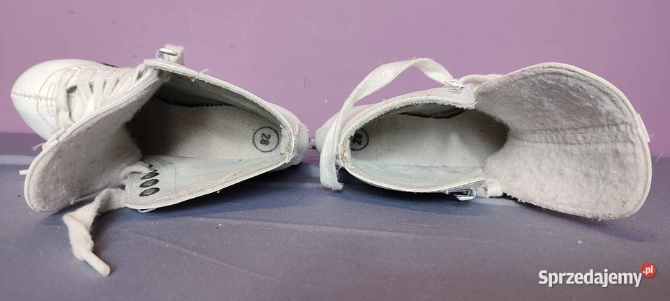 Mało używane łyżwy figurowe rozmiar 28 wkładka Jasień