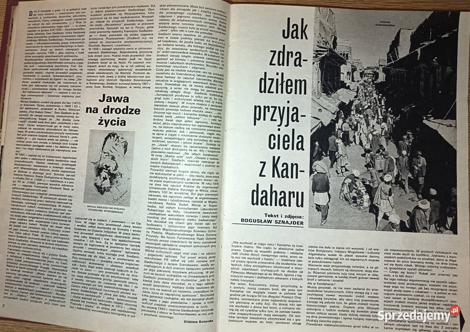 czasopismo miesięcznik magazyn Kontynenty 1974 Antykwariat Rzeszów