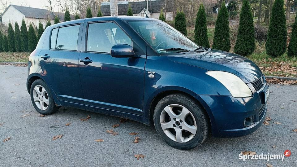 Suzuki Swift 15 Benzyna Gaz Sprawna Klima manualna Motoryzacja