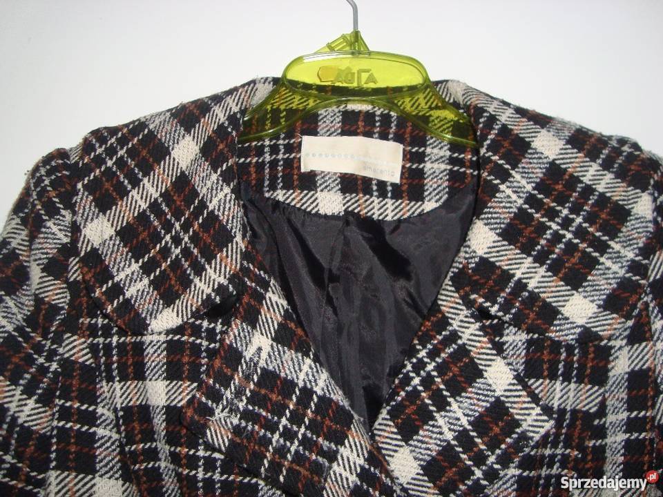 Płaszcz Amaranto rozmiar 38 biały Kurtki i płaszcze Ostrołęka