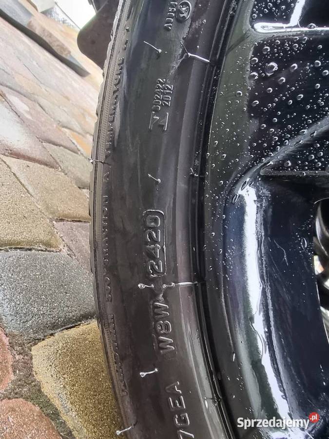 Alufelgi 20 cal BMW X5 X6 Opony letnie zachodniopomorskie Trzebiatów sprzedam