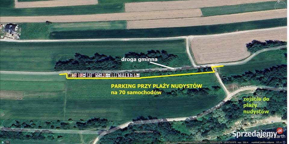 działki w Kryspinowie małopolskie Kryspinów