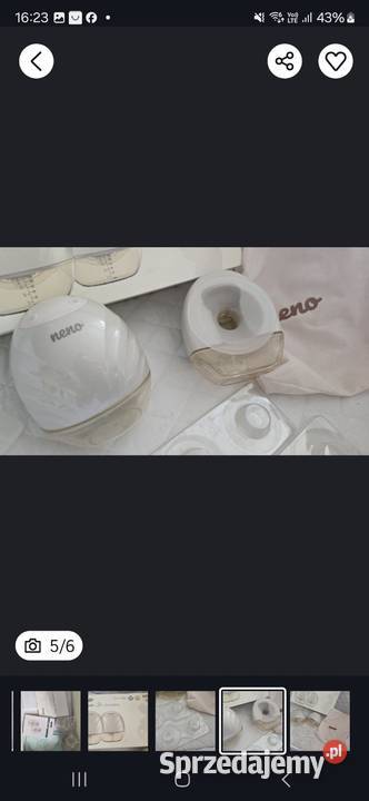 Laktator muszlowy twin perla duble Dla Dziecka Jaworzyna Śląska