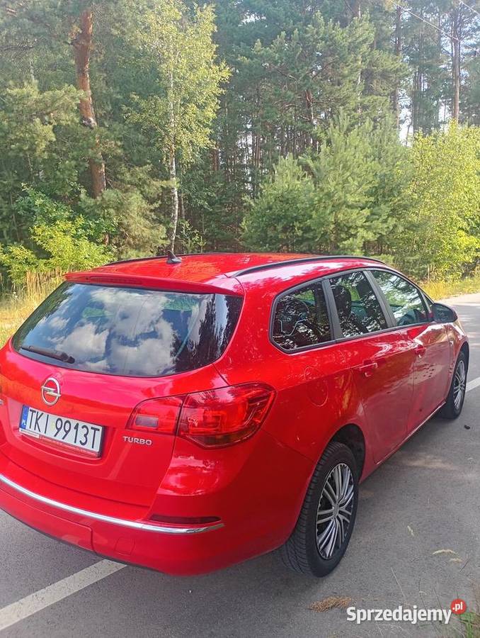 Opel Astra J 14 benzyna turbo 1362cm3 Piekoszów
