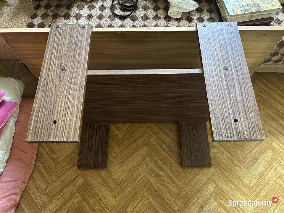 Stolik kawowy Ława PRL Vintage z półką Retro Chełm sprzedam