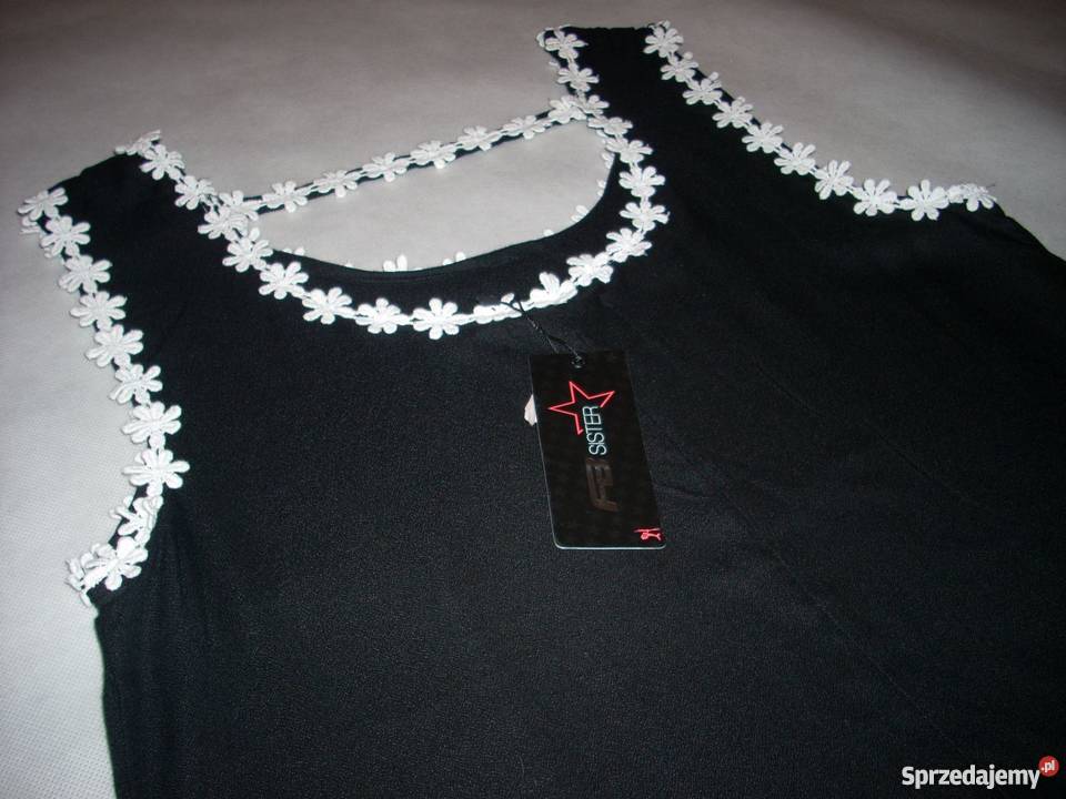 FB SISTER Sukienka LUŹNA Haft NOWA 40 L 42 XL Nowy Sącz