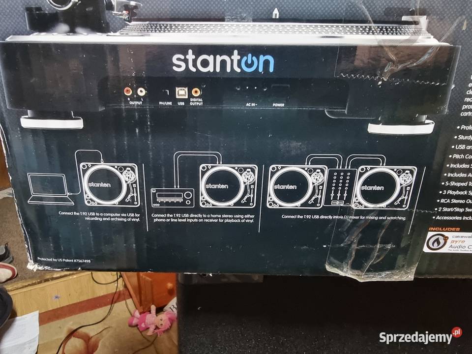 dwa gramofony stanton t92 usb nowe Chełm Śląski sprzedam
