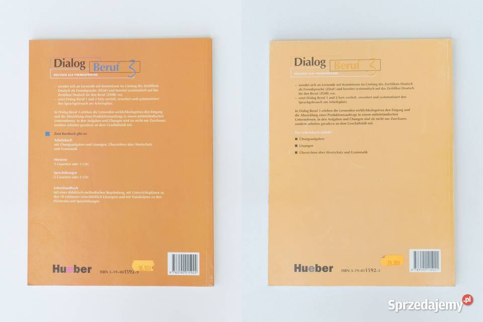 Dialog Beruf 3 Becker Braunert Rok wydania 1998