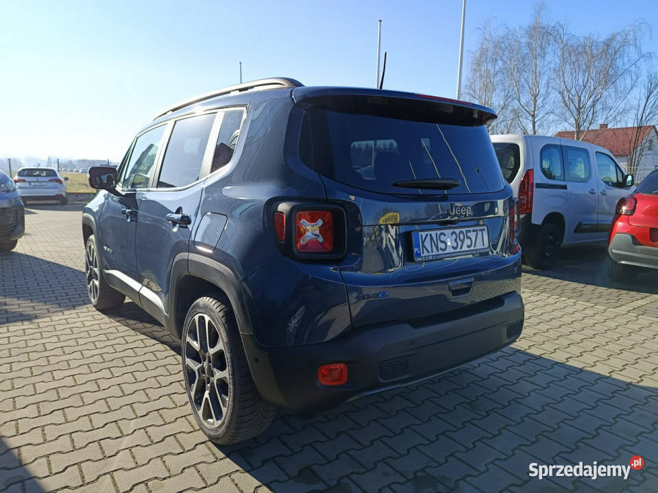 Jeep Renegade S 13 T4 PlugIn Hybrid 190 AT 4x4 centralny zamek małopolskie