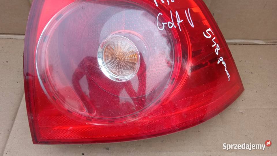 VW GOLF V HB LAMPA TYŁ PRAWA Światła stop Zbierkowo