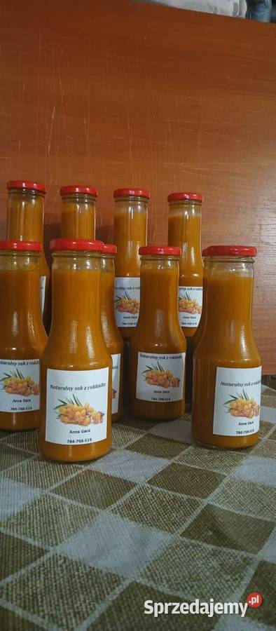 Sok z rokitnika Kazimierz Biskupi