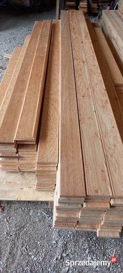 deski tarasowe modrzewiowe Błotnica Strzelecka sprzedam