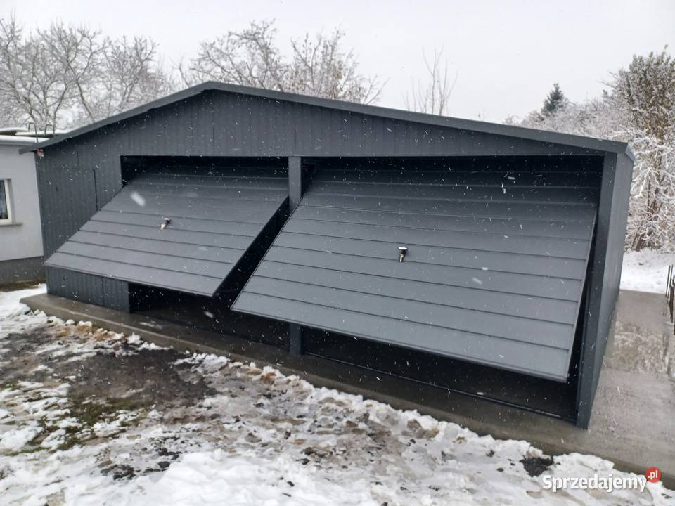 Garaż Blaszany WIELOSTANOWISKOWY 9x6 Wiata dolnośląskie Legnica