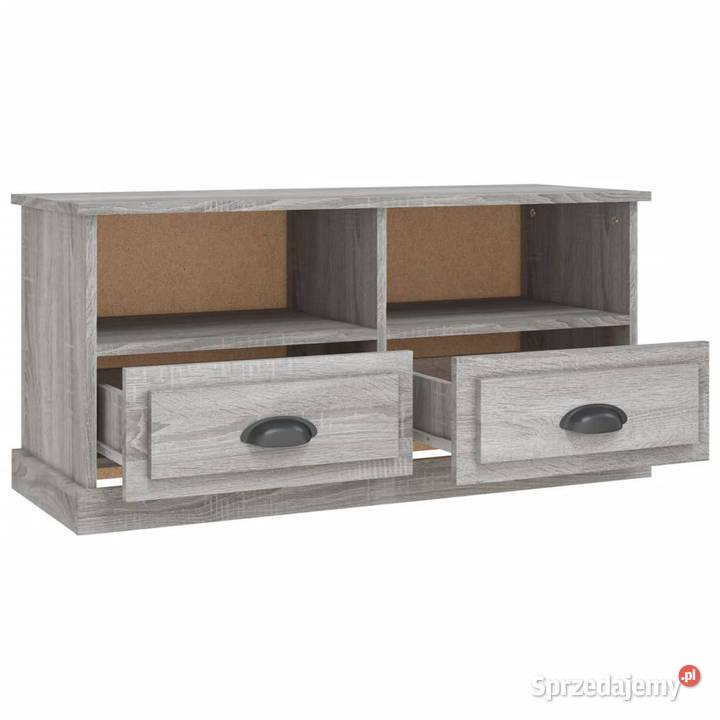Szafka pod TV szary dąb sonoma 93x355x45 mazowieckie
