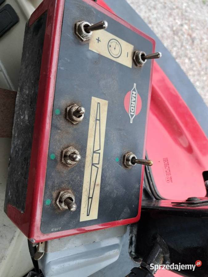 Oprskiwacz Hardi Master 1200l 12m nieuszkodzony Piecewo