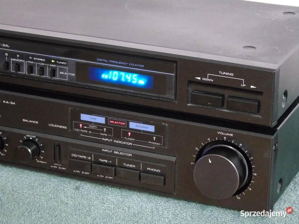 Wzmacniacz i Tuner Kenwood KA34 i KT34 Vintage Jasło