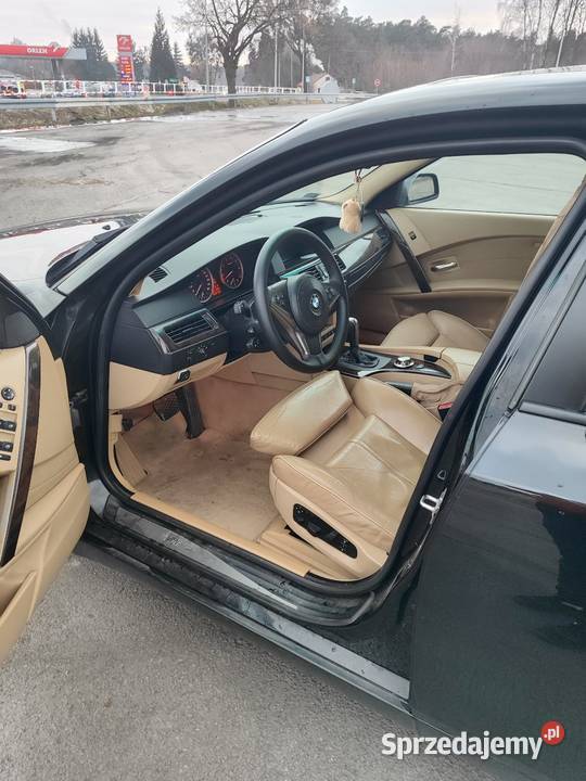 BMW e60 44v8 gaz 2004r bogato wyposażona lubelskie