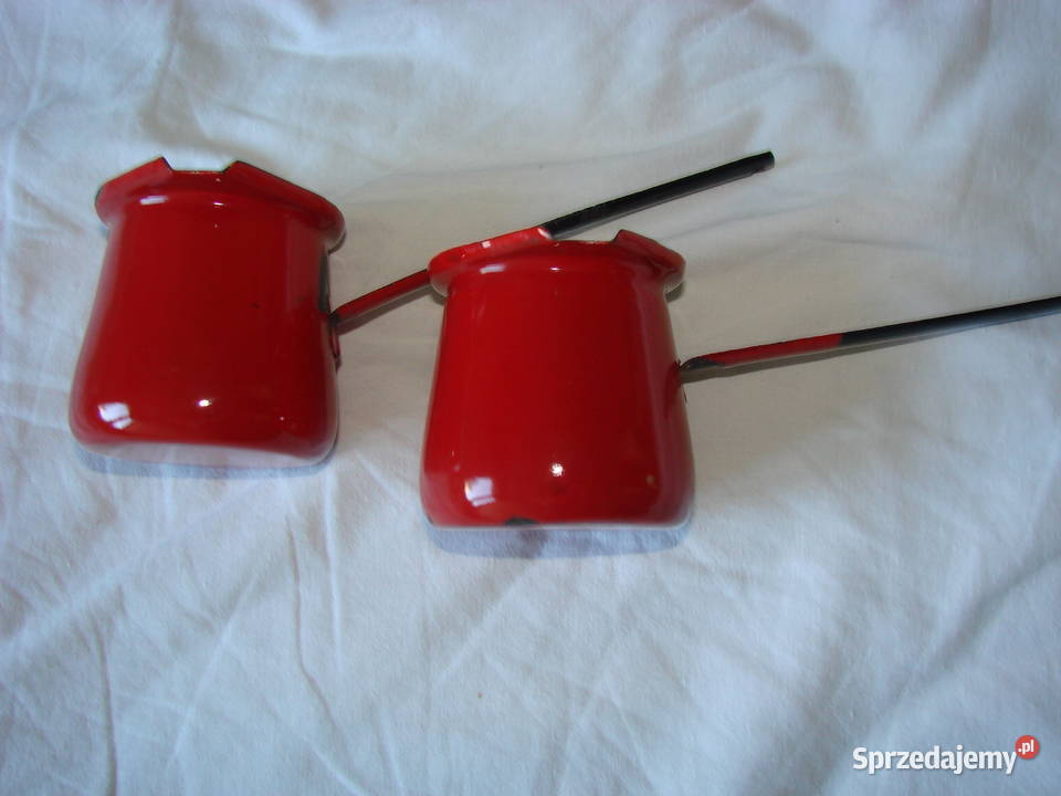 Silesia emaliowany tygielek PRL Pozostałe Pruszcz Gdański