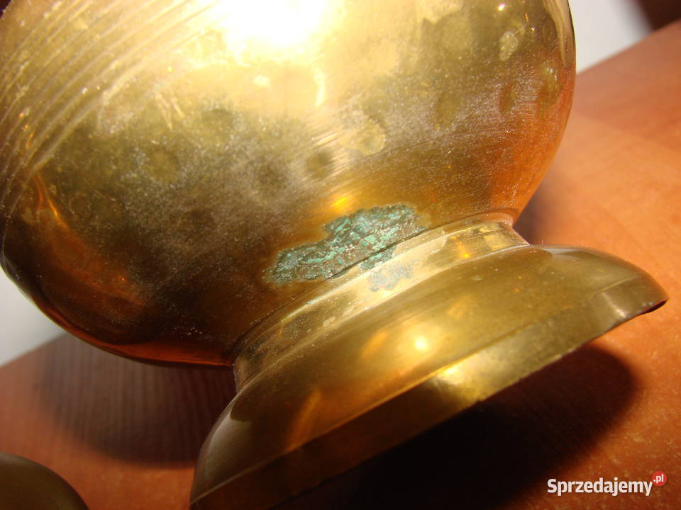 mosiężny wazon Pruszcz Gdański sprzedam