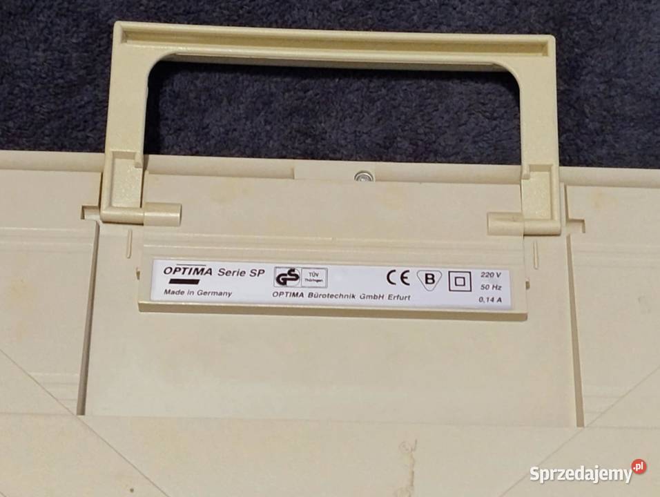 Elektroniczna maszyna do pisania Optima SP28 Chodzież sprzedam