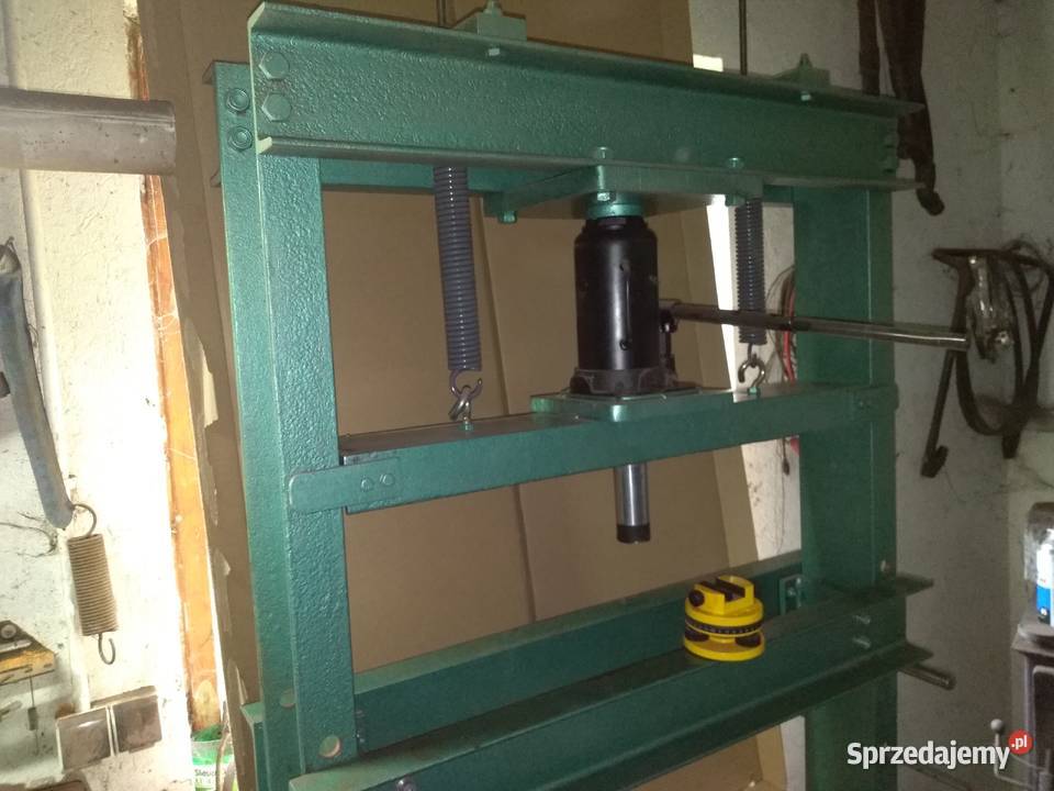 Prasa hydrauliczna ZREMB PRL Potężna 40 ton podkarpackie Rzeszów