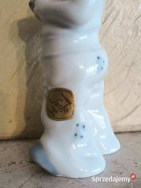 Figurka porcelana DZIECKO APARAT FOTOG SANBO Porcelana i szkło