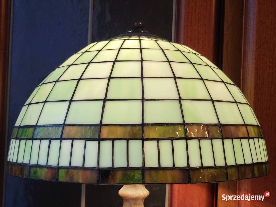 Lampa witrażowa w stylu Tiffany Gdańsk sprzedam